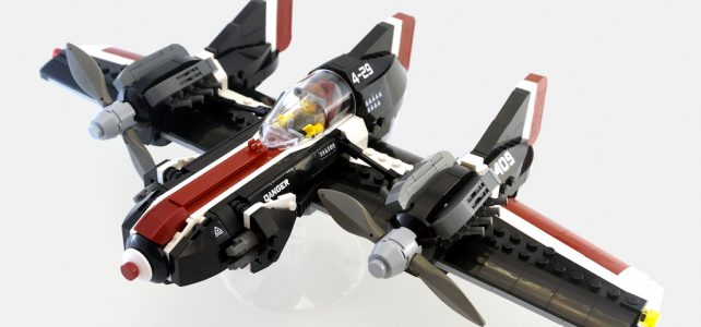 avion LEGO F-09 Trident