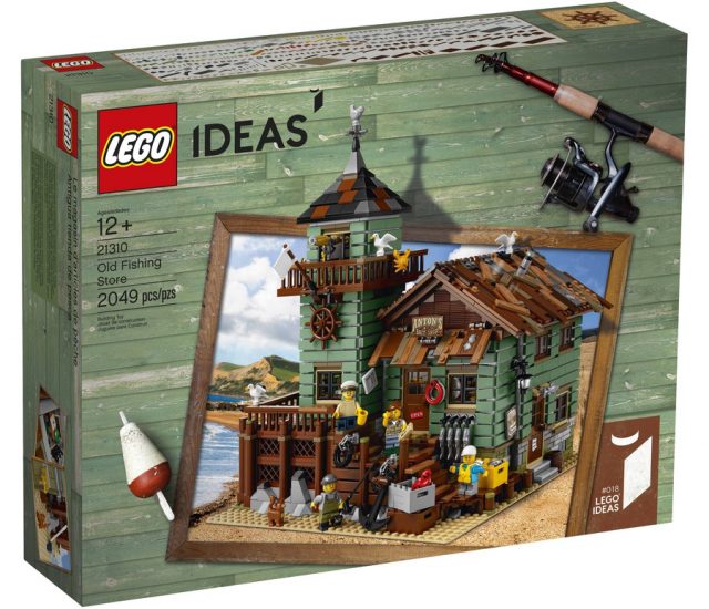 LEGO Ideas 21310 Old Fishing Store dédicace