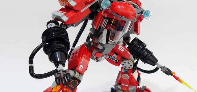 MOD The LEGO Ninjago Movie 70615 Fire Mech