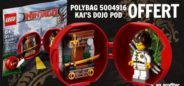 Polybag 5004916 Kai's Dojo Pod offert