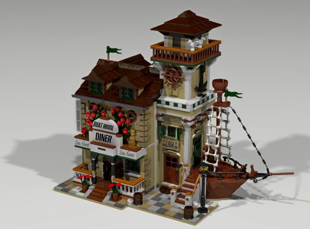 LEGO Ideas Boat House Diner