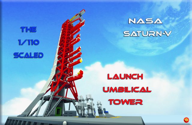 LEGO Ideas NASA Saturn-V Launch Umbilical Tower