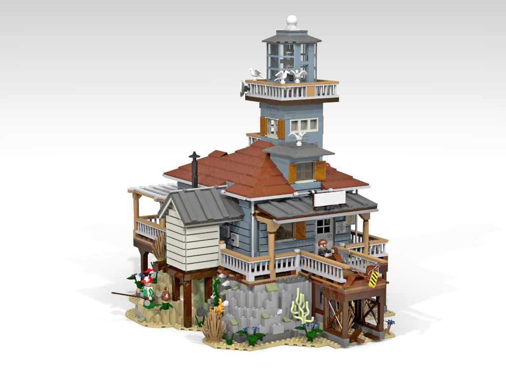 LEGO Ideas : au tour du projet The Lighthouse (Le Phare) - HelloBricks