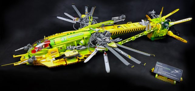 LEGO Shiptember ragonfly class Dropship