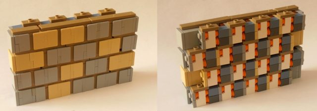 LEGO Wall technique