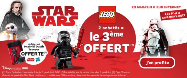 Toys R Us promo 2+1 LEGO