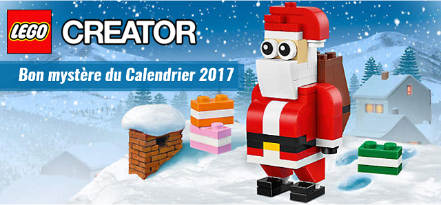 Bon mystère calendrier LEGO 2017