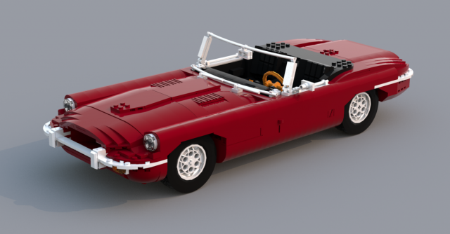 LEGO Ideas Jaguar E-Type Roadster