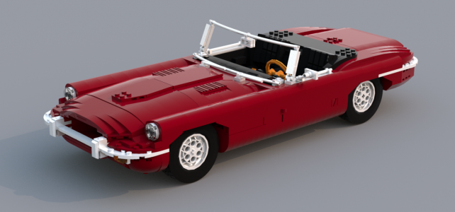 LEGO Ideas Jaguar E-Type Roadster