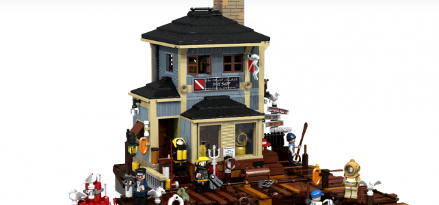 LEGO Ideas dive shop