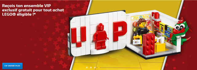 LEGO VIP exclusif