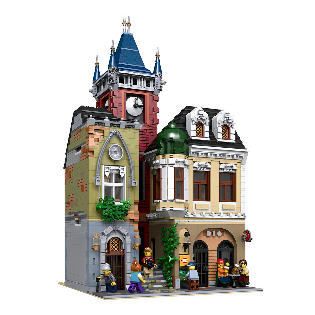 ZITIANYOUBUILD Modular Building London Style Street Corner