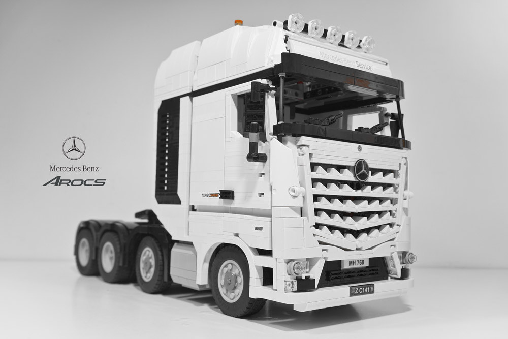 Camion Mercedes Benz S Arocs 4163 Et Camion Grue Scania R560 Hellobricks Camion Mercedes Benz S Arocs 4163 Et Camion Grue Scania R560 Hellobricks