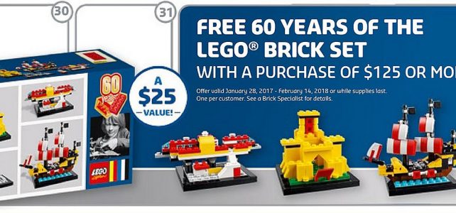 GWP 60 Years of the LEGO Brick