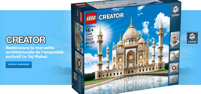 Le set LEGO 10256 Creator Expert Taj Mahal est disponible !