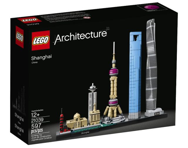 LEGO Architecture 21039 Shanghai skyline box