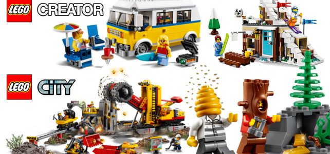 Nouveautés LEGO City et Creator 2018 : suite des visuels officiels LEGO City Creator 2018