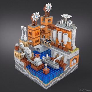 LEGO microscale