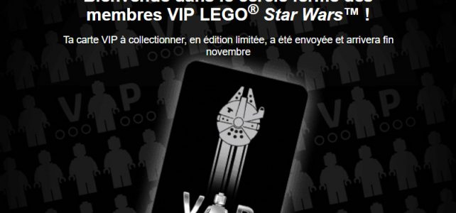 LEGO VIP black card