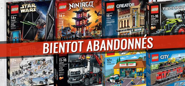 LEGO sets bientot abandonnés 2017