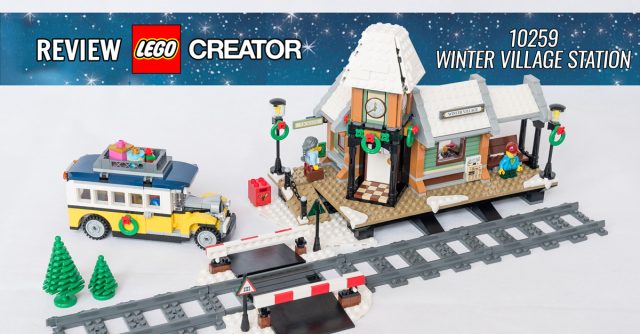 REVIEW LEGO Creator Expert 10259 Winter Village Station