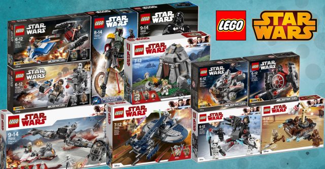 nouveautés LEGO Star Wars 2018