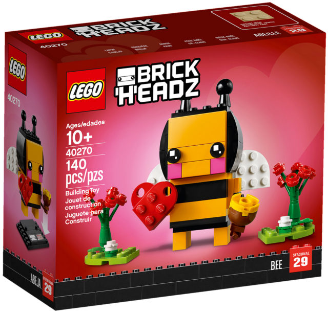 BrickHeadz 2018 Seasonal 40270 Valentine's Bee