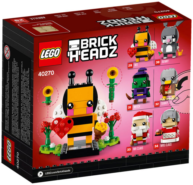 BrickHeadz 2018 Seasonal 40270 Valentine's Bee