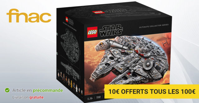 Fnac Millennium Falcon UCS LEGO 75192