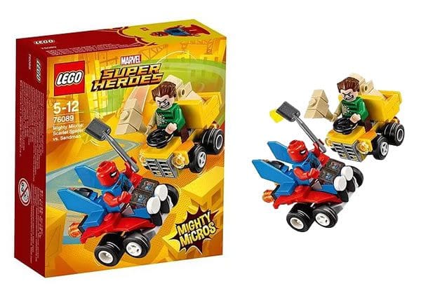 LEGO 76089 Marvel Mighty Micros Scarlet Spider vs Sandman