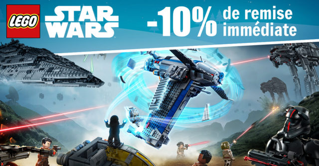 -10% sur la gamme LEGO Star Wars