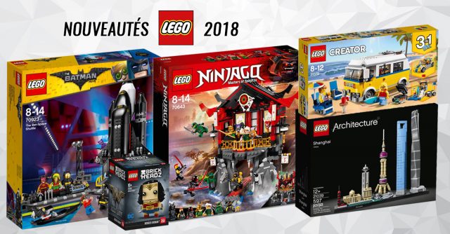 Nouveautés LEGO 2018 vague 2