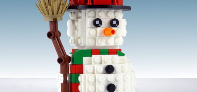 Winter LEGO Snowman
