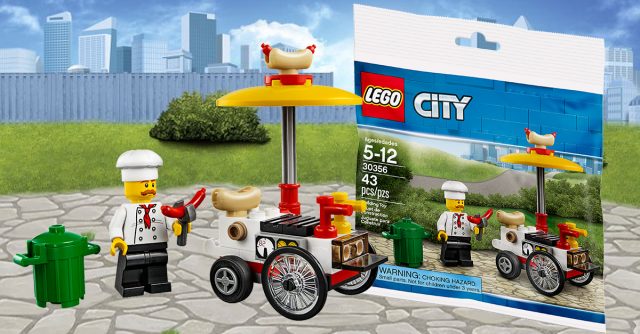 polybag LEGO City 30356 Hot Dog Stand offert