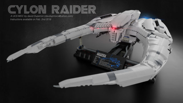 LEGO Battlestar Galactica Cylon Raider UCS