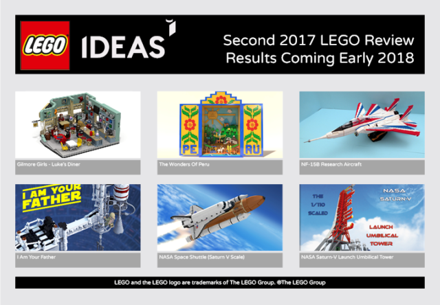 LEGO Ideas 2017 2e vague