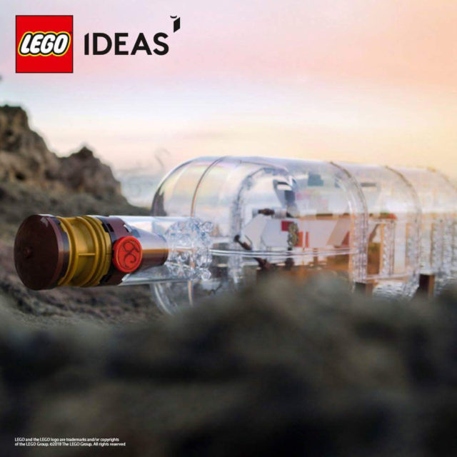 LEGO Ideas 21313 Ship in a Bottle