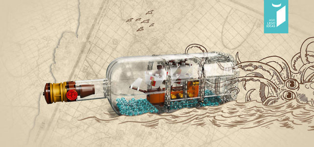 LEGO Ideas 21313 Ship in a Bottle teasing