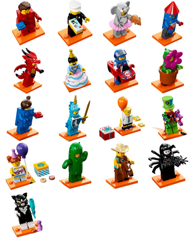 LEGO Minifigures Series 18 tous les visuels