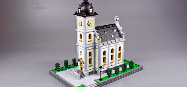 Petite église LEGO