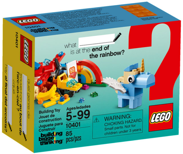 REVIEW LEGO 10401 Rainbow Fun Building Bigger Thinking