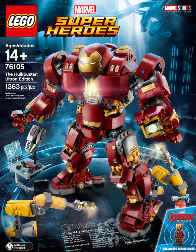 LEGO 76105 Marvel Super Heroes The Hulkbuster Ultron Edition