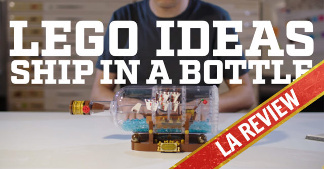 REVIEW LEGO Ideas 21313 Ship in a Bottle