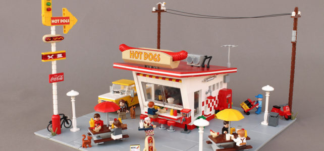 Hot Dog Stand Street food USA