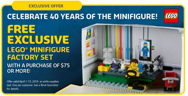 LEGO 40 ans minifig