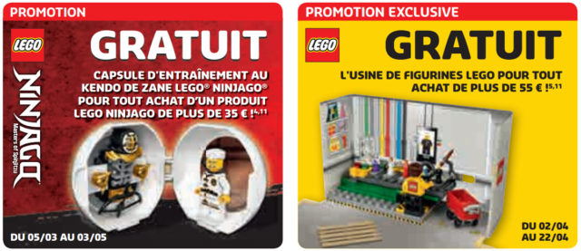 LEGO 5005230 Zane Kendo Training Pod et 5005358 LEGO Minifigure Factory Set