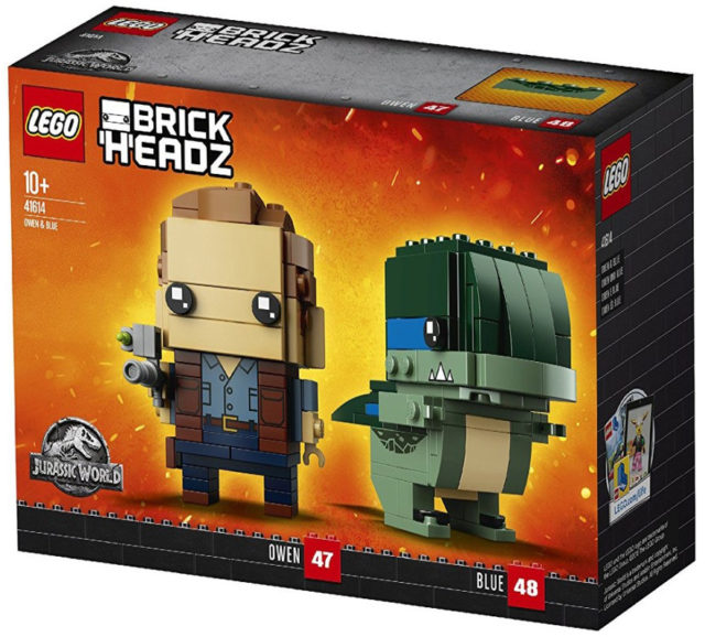 LEGO BrickHeadz 41614 Jurassic World Owen & Blue