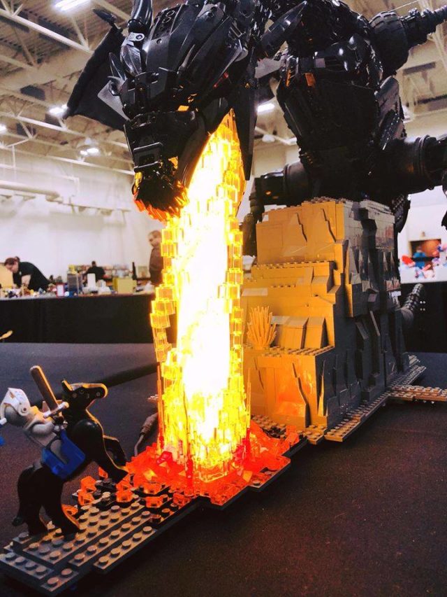 LEGO Chevalier VS Dragon