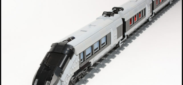 LEGO train AGV Automotrice à Grande Vitesse (Alstom)