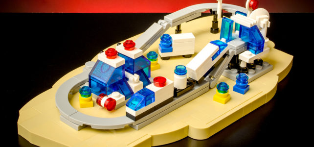 Monorail Transport System LEGO 6990 microscale